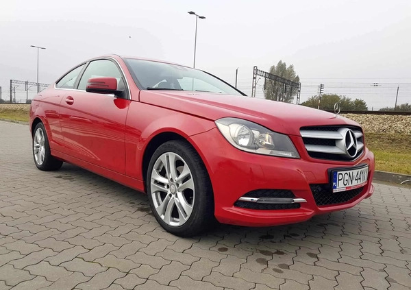 Mercedes-Benz Klasa C cena 46600 przebieg: 166000, rok produkcji 2012 z Trzemeszno małe 781